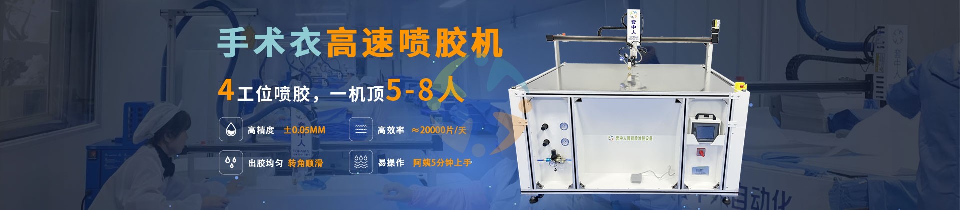 手術衣噴膠機內頁廣告