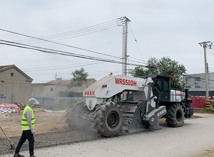 WR550DH-施工現場（chǎng）